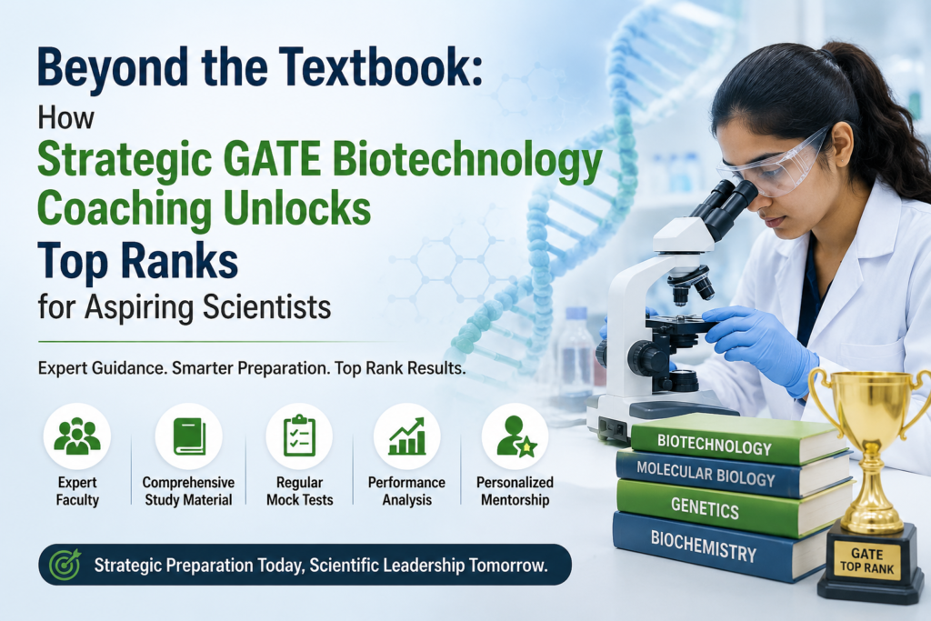 Strategic Gate Biotechnology Coaching Unlocks Top Ranks for Aspiring Scientists